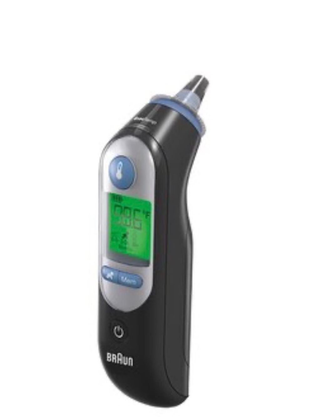 Braun Black Digital Kids Thermometer - Fast, Accurate Readings